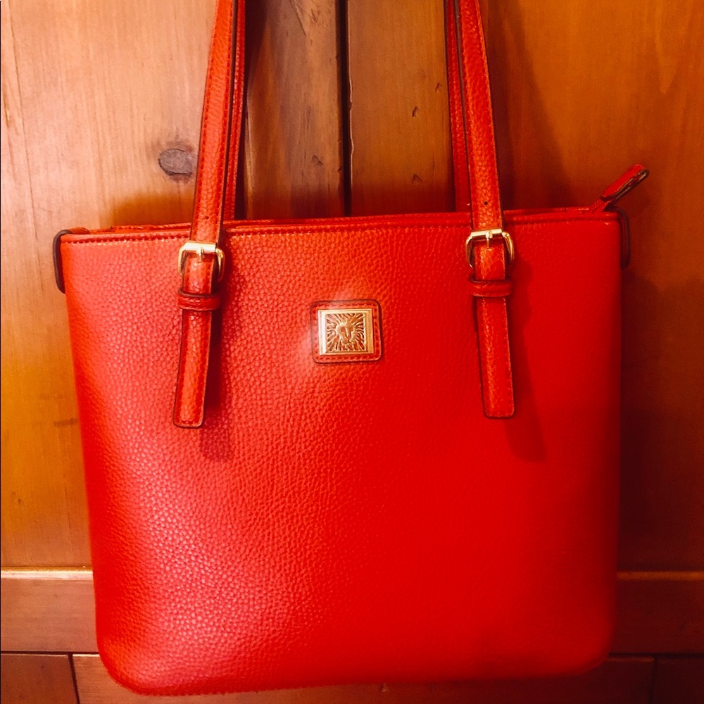 Classic Anne Klein Leather Tote bag